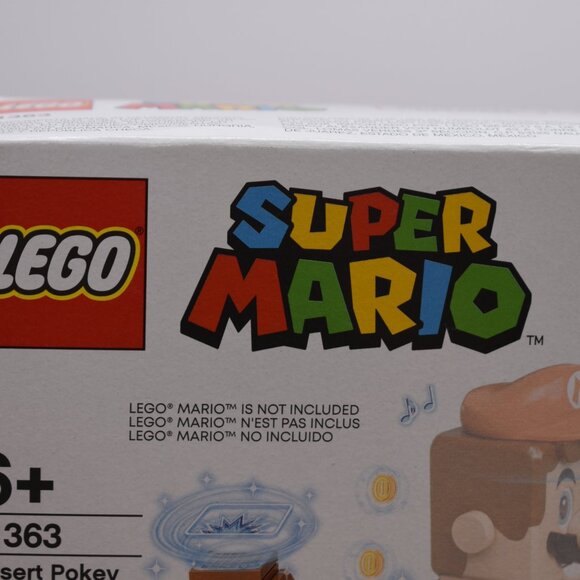 Lego 71363 Desert Pokey 180 Pieces Super Mario Expansion Set Retired New Sealed - Picture 3 of 8